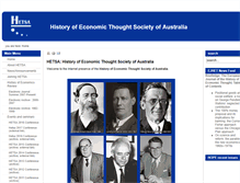 Tablet Screenshot of hetsa.org.au